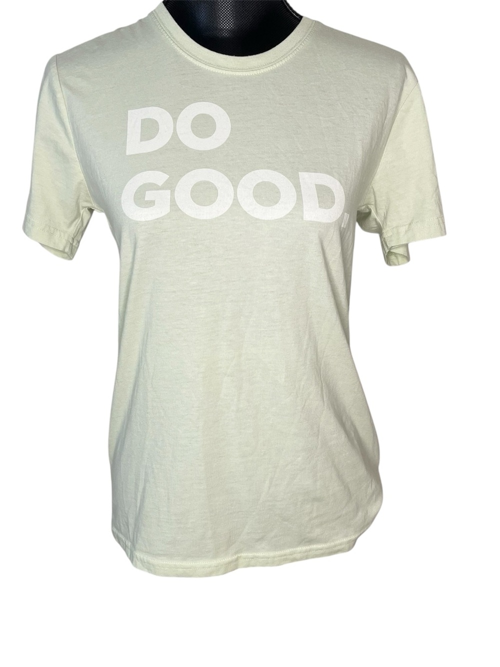 Cotopaxi Do Good T Shirt Graphic Crewneck Short Sleeve Light Green Size Small